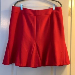 Banana Republic pink flounce skirt